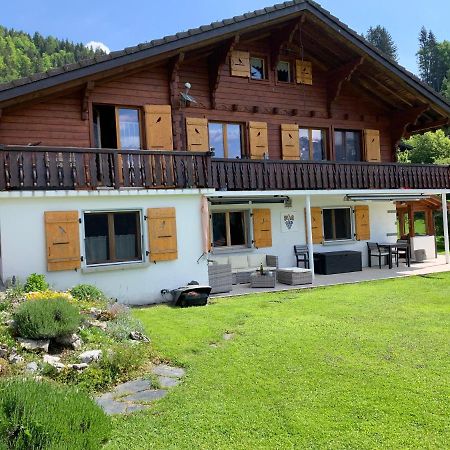 Chalet Le Slalom Arveyes 外观 照片