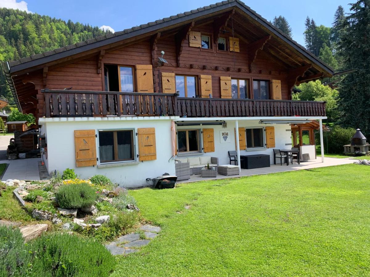 Chalet Le Slalom Arveyes 外观 照片