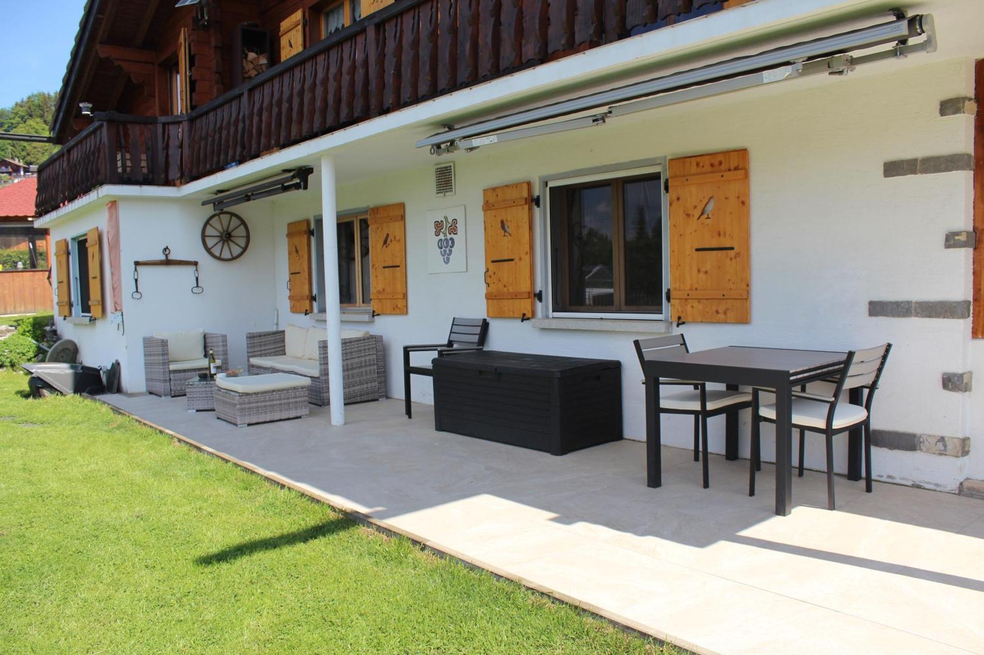 Chalet Le Slalom Arveyes 外观 照片